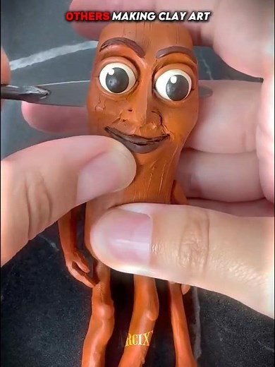 Bro built the most wonderful clay art!