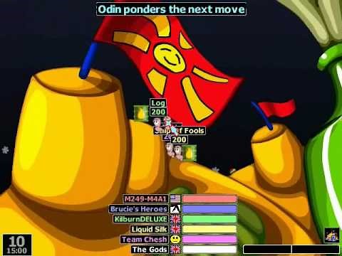 Worms: Massive Banana Explosion (1000+ Damage)