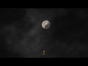 Full moon Time-lapse (4k Resolution)