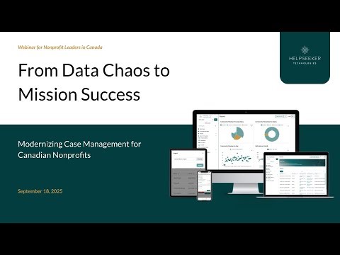 From Data Chaos to Mission Success: Modernizing Case Management for Canadian Nonprofits