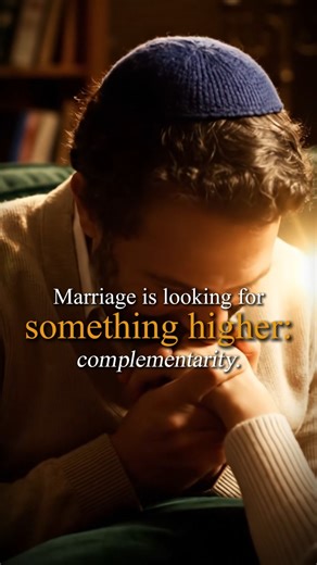 Rivnitz - Rabbi Shalom Landau on Instagram‎: "Stop calling your spouse your partner. You didn’t sign a business contract. You built a life. The moment you start counting, “Who did more?” “What’s fair?” You invite ego into the holiest space. Marriage isn’t about equality. It’s about complementarity. Two people bringing different strengths, different roles, different energies... to form one whole. That’s why the Torah calls a wife עזר כנגדו not an equal shareholder, but the necessary opposite that