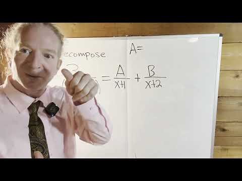 Partial Fraction Decomposition || How to Use the Cover Up Method