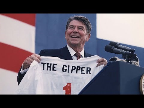 President Ronald Reagan, Win one for the Gipper!