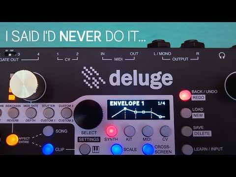 Deluge 1.3 Community Firmware Makes the OLED Display a Must-Have