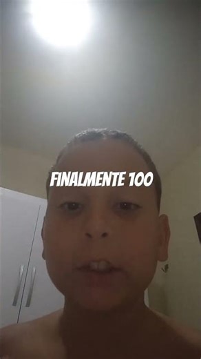 finalmente atingir os 100 inscritos