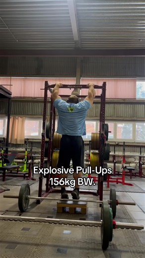 343lbs of Bodyweight. - DM for song promo! - #gymtok #andreysmaev #bodybuilding #weightlifting #pullups
