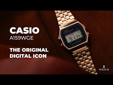 CASIO A159WGE - The Original Digital Icon
