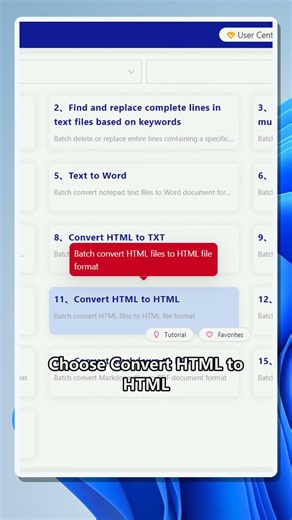 Batch convert mixed HTML webpage files to standard HTML