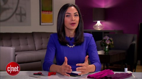 Make any gloves work with touchscreens