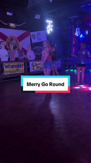 Merry go round #fyp #linedance #cadillacjackshonkytonksaloon • • 🎥 - @Ykwhoo 🎵@Real Florida. Real Country.