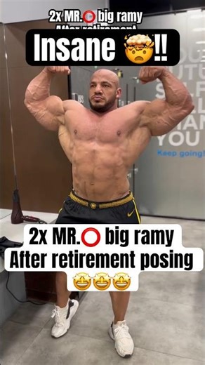 Big Ramy AFTER Retirement! 🤯 Current Physical Update & Posing #bodybuilding