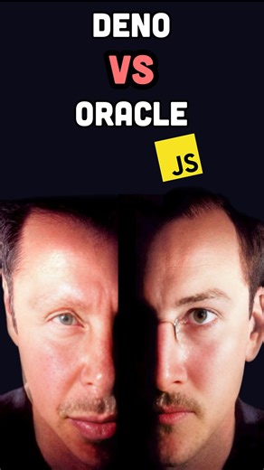 Fireship on Instagram: "Deno vs Oracle: The ugly custody battle for JavaScript #programming #coding #tech #code #developer #dev #javascript #programmer #technews #fireship"