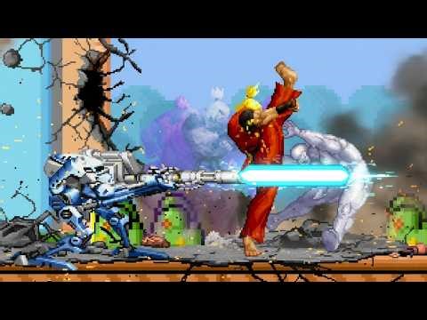 Ryu & Ken vs Overpowered Characters! Cinematic MUGEN Showdown