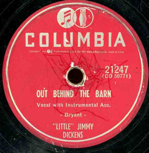 Little Jimmy Dickens - Closing Time / Out Behind The Barn