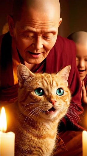 Meditation Cat – When Silence Becomes Prayer 🙏🐾