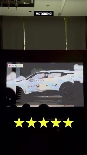 VinFast VF7 scores 5-star Bharat NCAP with strong Adult and Child protection ratings.