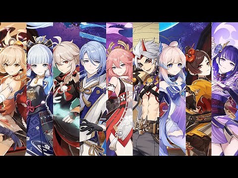 All Inazuma 5 Star DPS Characters Showcase | Genshin Impact