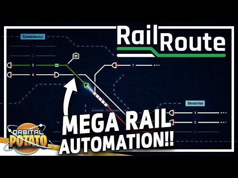 HUGE Railway Automation!! - Rail Route - Rail Dispatcher Management Game [sponsored]