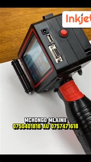 Nunua Mashine | Mawo Tools | Machinery on Instagram: "🖨️💰 INKJET HAND PRINTER = MCHONGO WA MKONONI! Chapisha tarehe, logo & namba popote. Huduma ndogo, hela ya kila siku. 📍 MAWO BUY – Mwananyamala Ujiji 📞 0750401818 / 0757471618 #InkjetHandPrinter #AjiraMpya #MAWOBUY #Mchongo #BiasharaNdogo"