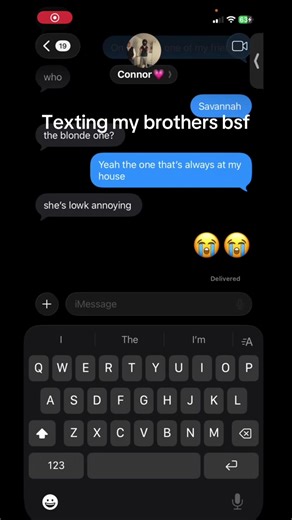 #brothersbsf #crush #texting | texting my brothers bsf
