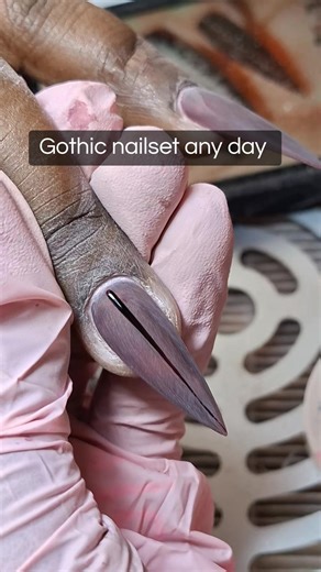 #gothicnails #naildesigns | Gothic Nails Design