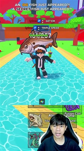 Dance Get Fish SCP Rarest Monster | Roblox Find The Fish #shorts