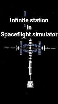 Infinite station #sfs #sfs2 #spaceflightsimulator #shorts
