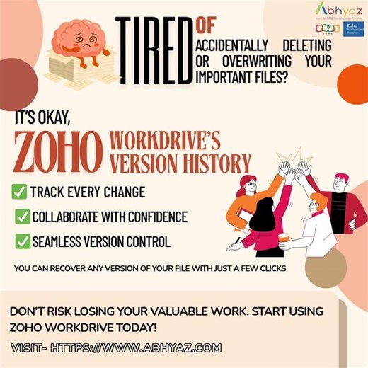 tart mastering productivity tools like Zoho WorkDrive with Abhyaz!