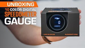 Watch GlowShift 10 Color Digital Speedometer Gauge Unboxing on Amazon Live