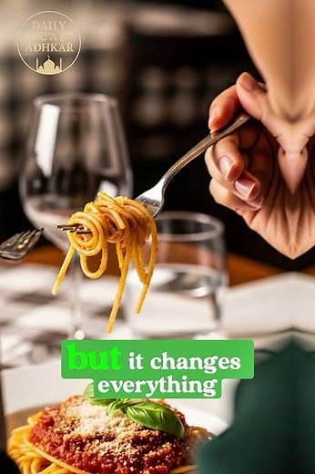 Du'a Before Eating 🍽️ | The Powerful Sunnah That Brings Barakah to Every Meal