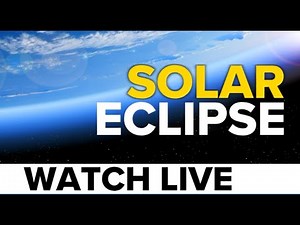 LIVESTREAM: Partial Solar Eclipse Above America - Live Cameras, Radar, Cloud Cover Stats