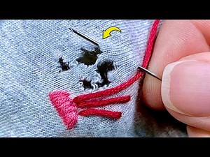 TRANSFORM ANY HOLE into ART — 7 Genius Visible & Invisible Mending Ideas
