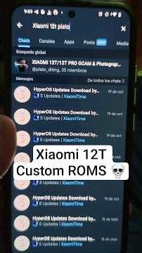 Xiaomi 12T - CUSTOM ROMS 💀 EXISTEN ? #customroms