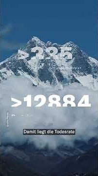 Wie gefährlich ist eine Mount-Everest-Expedition wirklich?