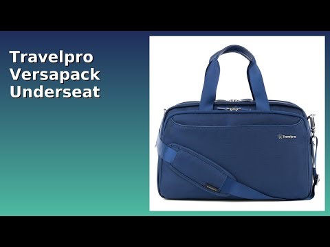 REVIEW (2025): Travelpro Versapack Underseat Tote. Features.