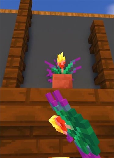 Minecraft Christmas Fireplace