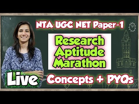 Research Aptitude Marathon-2 | NTA UGC NET Paper-1 | Concepts with PYQs| Inculcate Learning |Ravina
