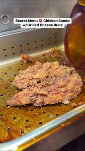 176K views · 436 reactions | We heard Baba’s Chicken at Riverside Food Lab had a secret menu chicken sandwich with GRILLED CHEESE buns and we had to try it for ourselves. 索燎 | Foodbeast | Facebook