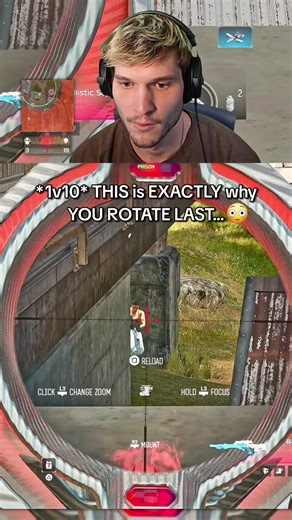 *1v10* THIS is why we ROTATE LAST🤯😳 #callofduty #bo7 #warzone | call of duty warzone