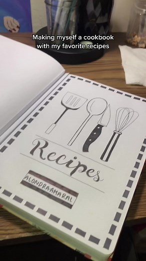 Crafty Personal Cookbook Design Ideas