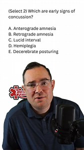 Ever see someone get concussed? What did they keep asking about? Know the signs and symptoms of all head injuries. #EMT #Paramedic #EMS #Nurse | Rescue Academy