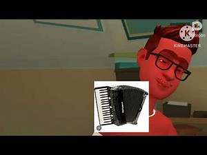 Evil Cameron plays accordion loud/Grounded