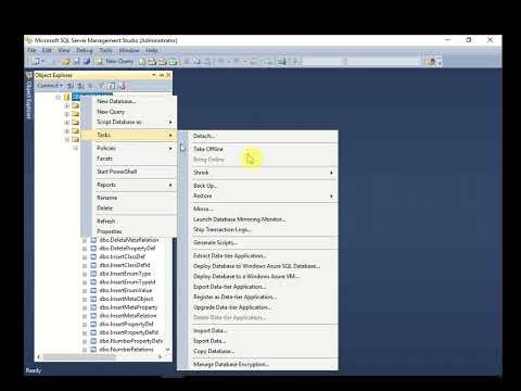 how to take backup from Sql Server