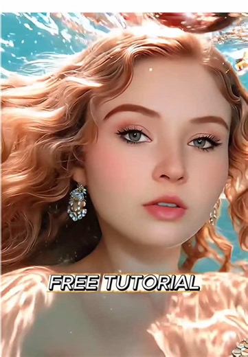 Tutorial Efek Filter AI Putri Duyung yang Menakjubkan