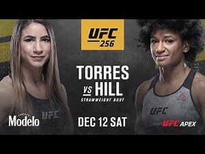 TECIA TORRES VS ANGELA HILL UFC 256 FULL FIGHT