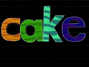 Mega photo effects using the word cake from endless reader