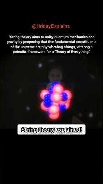 String theory explained in english!