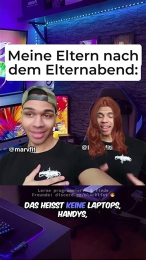 MEINE ELTERN NACH DEM ELTERNABEND ☠️#gaming #discord #discordserver #minecraft #discord #programming