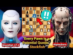 New AlphaZero CHALLENGED Stockfish 17.1 In a 30 Seconds Bullet Chess Game | AlphaZero Vs Stockfish