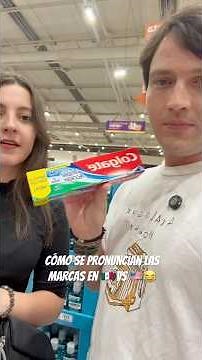 This is how brands are pronounced in Mexico and the US😱 #pronunciation #brands #humor #english #s...